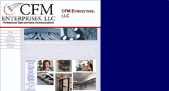 Desktop Screenshot of cfm-enterprises.com